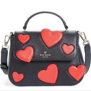 ♠️ Kate Spade Be Mine Alexya Heart Bag- Small